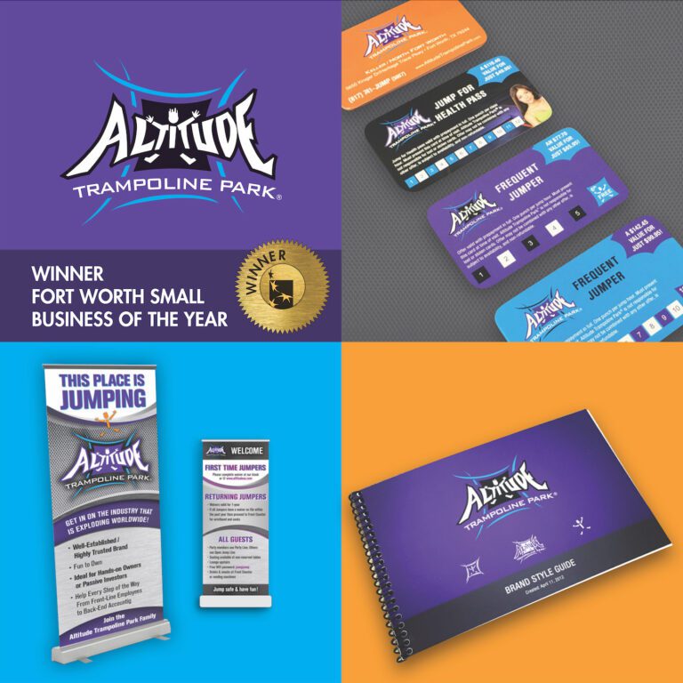 A collection of coordinated brand materials by Cdesigns Marketing